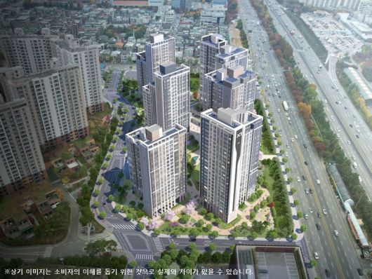 '수지자이 에디시온' 조감도