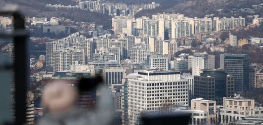 서울 아파트 전경. 뉴시스