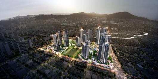 인천 굴포천역 도심 공공주택 복합사업 조감도. HDC현대산업개발 제공