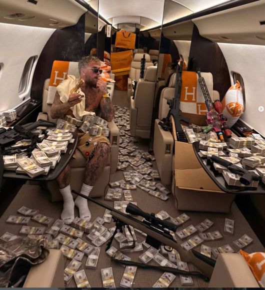 제이크 폴 SNS에 기재된 게시물.SNS 캡쳐