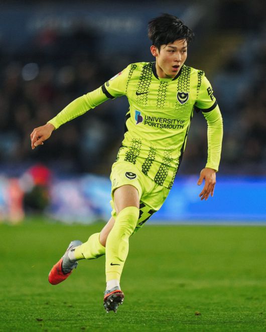 잉글랜드 프로축구 챔피언십(2부 리그) 포츠머스의 양민혁.뉴시스