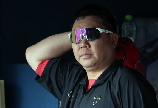 '2025 신한 SOL뱅크 KBO 리그' KIA 타이거즈와 LG 트윈스의 경기, KIA 이범호 감독이 경기를 지켜보고 있다. 뉴스1