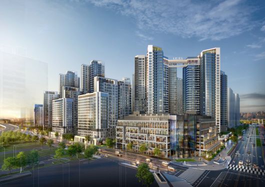 잠실 르엘 투시도. 잠실 르엘은 1순위 청약에서 110가구 모집에 6만9476명이 접수하면서 '최다' 접수를 기록했다. 롯데건설 제공