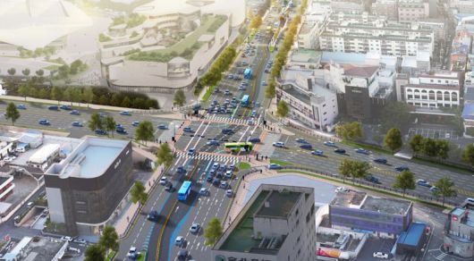 전북 전주 BRT 예상도. 전주시 제공