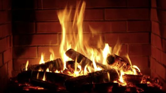 /사진=유튜브 'Fireplace 10 hours'