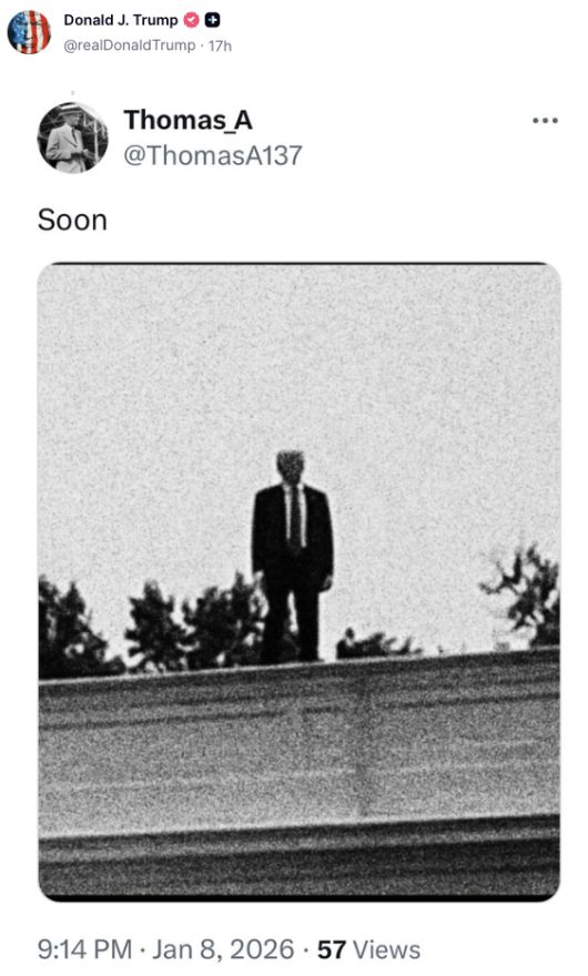 /사진=트루스소셜 캡처