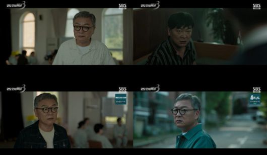 '모범택시3' 속 김의성 모습. SBS 제공