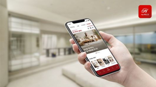 주거 플랫폼 '마이 힐스' 이미지. 현대건설 제공