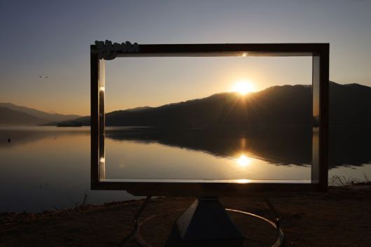 양평 두물머리에서 마주하는 찬란한 일출. 한국관광공사 제공