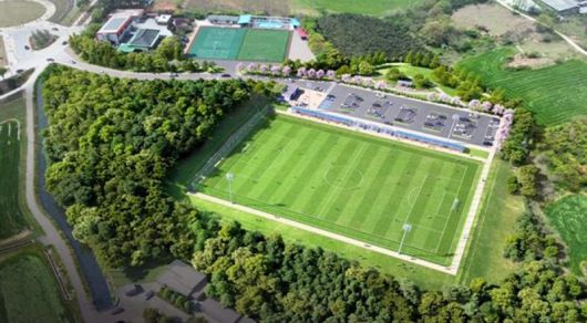 전북 정읍 황토현 축구장 조감도.