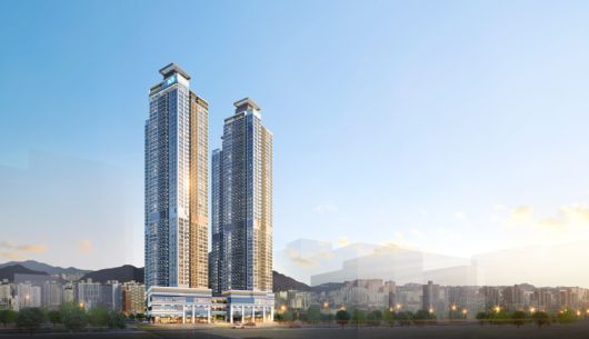 창원자이 더 스카이 투시도. GS건설 제공