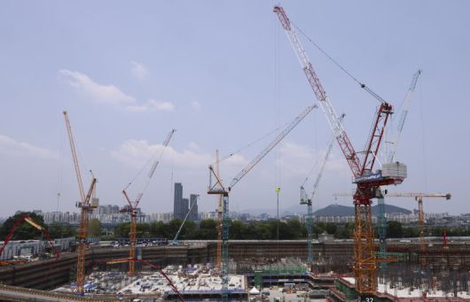 아파트 건설 현장. 뉴시스