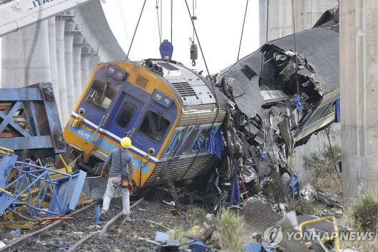 태국 열차사고 현장 /사진=연합뉴스(EPA)
