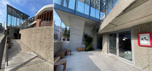 한국의 1세대 현대건축가 김중업이 1984년 설계한 서울 서대문구 '연희정음'이 복원 작업을 통해 지하층에 성큰을 만들어 빛이 들어오도록 했다. /사진=서윤경 기자