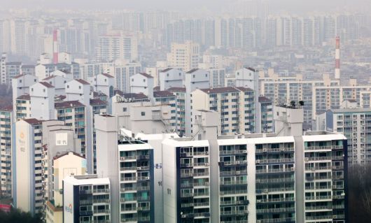 서울 아파트 전경. 뉴시스