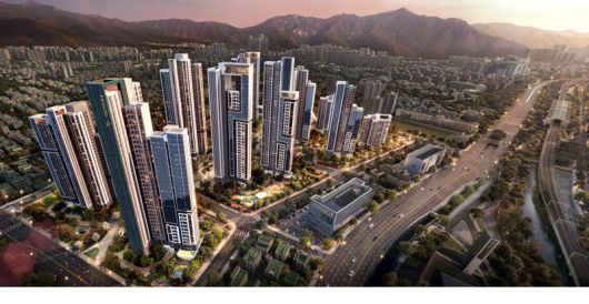 사직 4구역 조감도. 대우건설 제공