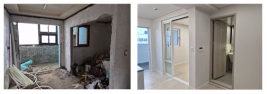 울산시가 올해 도심 빈집 12곳을 대상으로 '다시채움 빈집 리모델링' 사업을 시행한다. 시는 한 곳당 최대 5000만원의 공사 비용을 지원할 계획이다. 사진은 지난해 리모델링 사업 사례. 울산시 제공