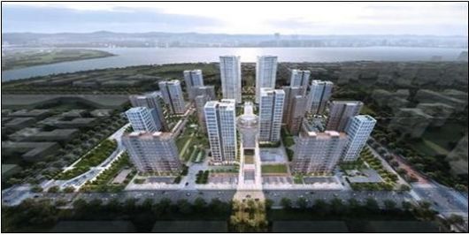 인천글로벌시티(IGCD)가 오는 21일 오후 3시 송도컨벤시아에서 투자설명회를 개최한다. 사진은 3단계 송도 글로벌타운 조감도. 인천글로벌시티 제공.