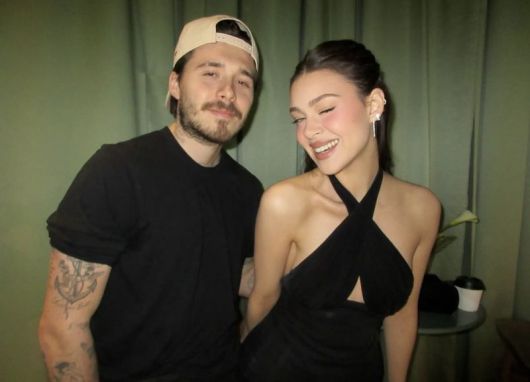 브루클린 베컴과 니콜라 펠츠 부부./사진=브루클린 베컴 인스타그램 캡처