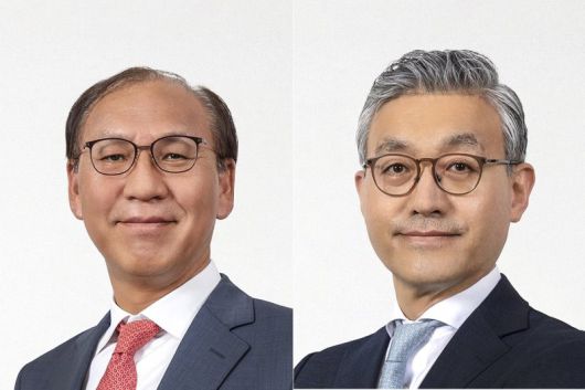 코람코자산운용 김태원(왼쪽부터), 윤장호 사장. 코람코자산운용 제공