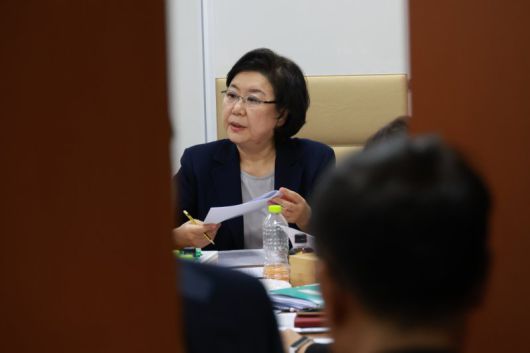 이혜훈 기획예산처 장관 후보자가 19일 서울 여의도 국회에서 대기하고 있다. 뉴시스