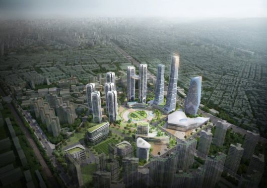 금천구 독산동 공군부대 부지 개발 조감도. 금천구 제공