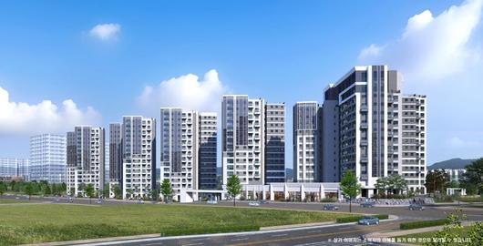 래미안 엘라비네 투시도. 삼성물산 제공