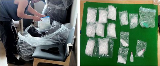 강원경찰청 압수한 마약류. 강원경찰청 제공