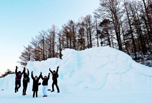 지난해 태백산국립공원 일원에서 열린 '태백산 눈축제'