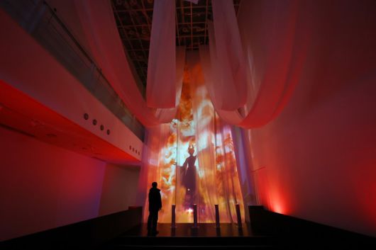 22일 서울 인사동 아라아트센터에서 열린 '쿠키런: 킹덤 아트 콜라보 프로젝트 특별전' 위대한 왕국의 유산 기자 공개에서 작품이 전시되어 있다. 뉴시스