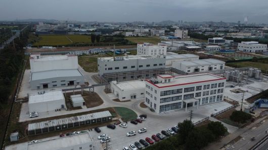 엔켐의 중국 장가항 공장 전경. 엔켐 제공.