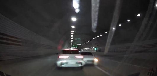 역주행 사고 장면. (사진=경기남부경찰청 제공) *재판매 및 DB 금지 /사진=뉴시스