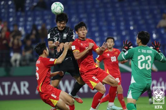 한국 U-23 대표팀, 베트남에 승부차기 패배.대한축구협회 제공