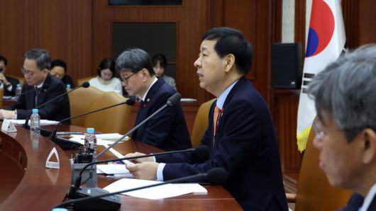 구윤철 부총리 겸 재정경제부 장관이 26일 서울 종로구 정부서울청사에서 열린 대외경제장관회의에서 발언하고 있다. 사진=서동일 기자