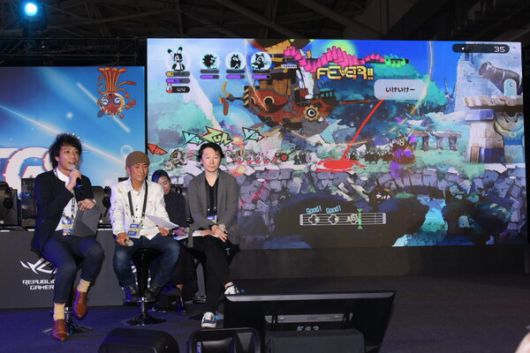 개발자들과의 대화. 사진=TGS