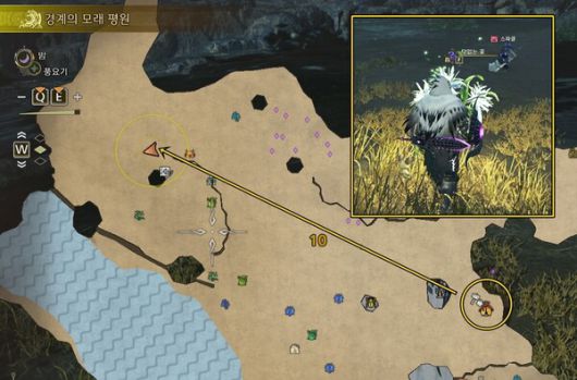 - 구역 10 덧없는 꽃 위치