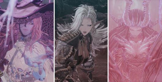 - 원거리 공격 위주로 유저들을 까다롭게 만드는 마법사형 보스들