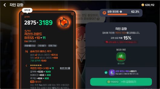 - 강화 스트레스가 거의 없는 게 마비노기M의 최대 장점 중 하나다