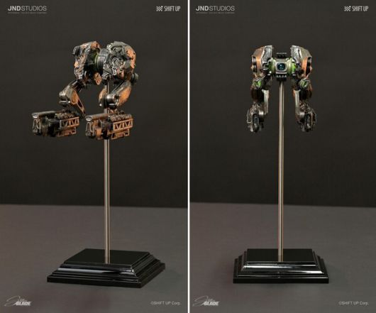 - 원작에서 그대로 가져온 듯한 퀄리티의 드론