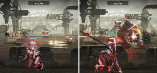 - 홍련: 흑영도 홍련처럼 납도와 발도 손이 다르다