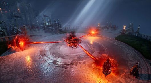 - 4인 던전은 PC 버전과 비슷하다