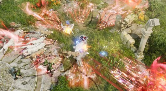 - PC 버전과 다른 스킬 형태도 인상적이다