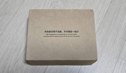 - 박스 모서리가 훼손되어 왔다