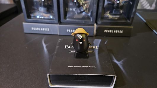 - 귀여운 흑정령 키캡