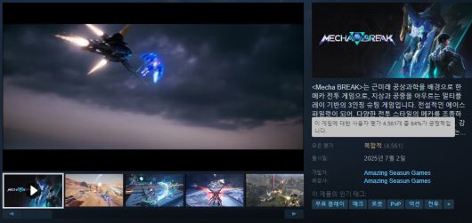 - 게임 등급은 '복합적'으로 좋지 않은 상황이다