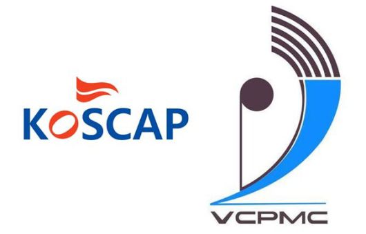 함저협 로고- VCPMC 로고(오른쪽). 사진=함께하는음악저작권협회