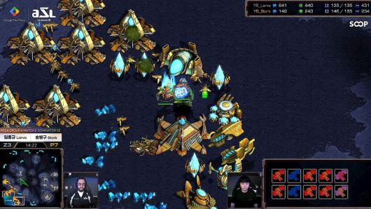 - 커세어가 스콜지에 격추된 것이 송병구에게 치명타로 작용했다