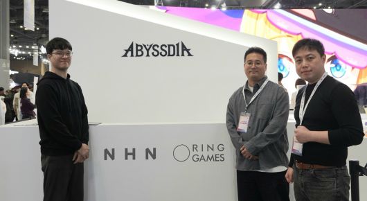 김태현 링게임즈 어비스디아 개발실장, 이신희 링게임즈 어비스디아 PD, 안상현 NHN 어비스디아 PM
