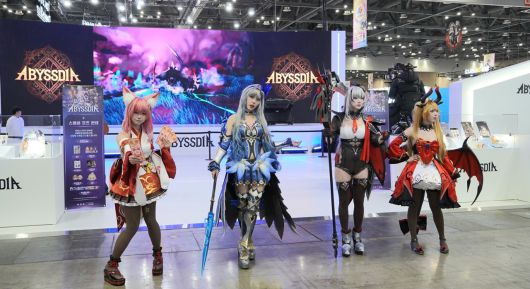 AGF 2025 어비스디아 부스 풍경. (사진= NHN 제공)