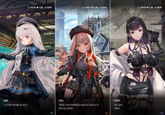 게임 ‘승리의 여신: 니케’ 캐릭터들. 사진=시프트업